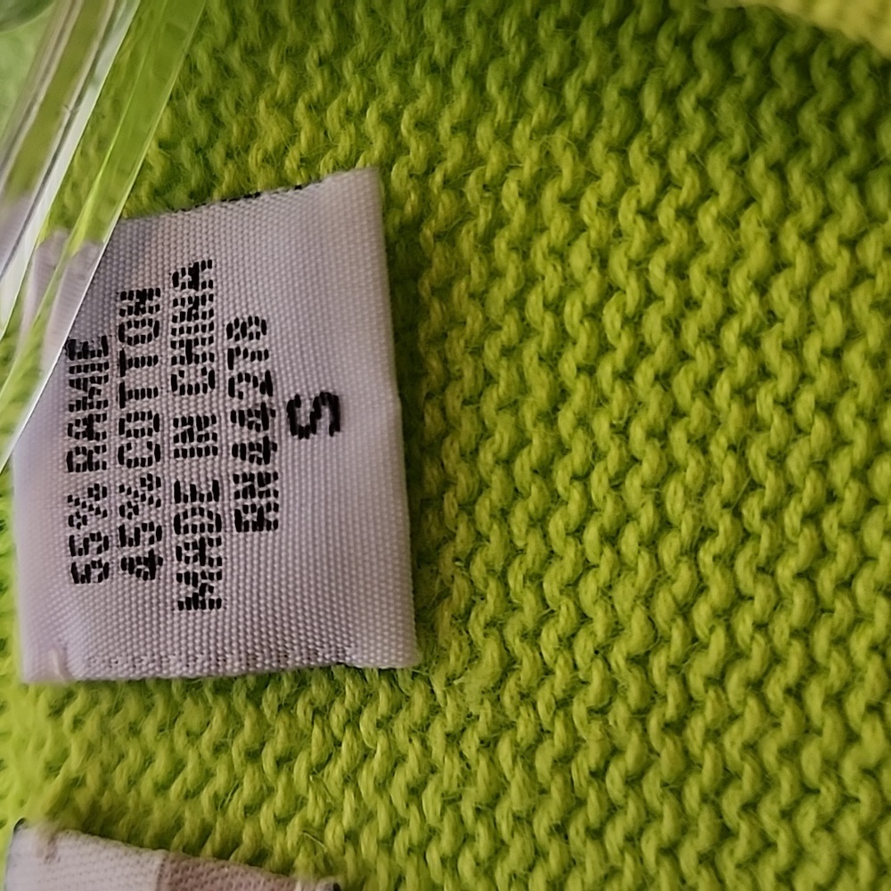 Vintage Classic Marisa Christina Green Golf Course Button Down Sweater Graphic - Picture 5 of 14
